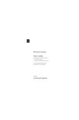 Zwei Lieder, Op. 68 Nos. 1 & 2 SSATBB choral sheet music cover